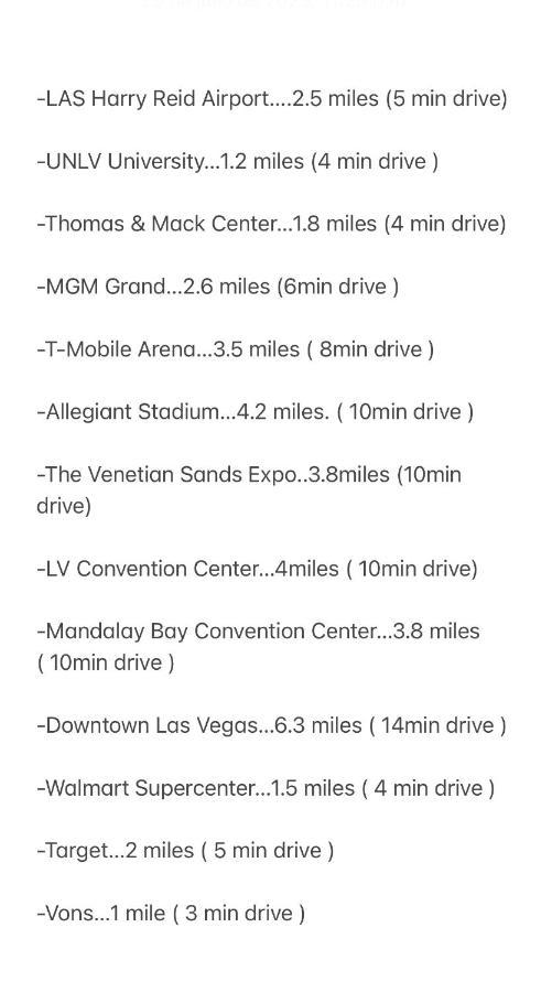 Guest House , 5 Min Away From Las Airport. Las Vegas Extérieur photo