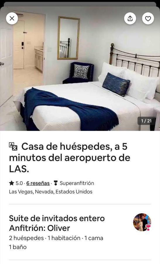 Guest House , 5 Min Away From Las Airport. Las Vegas Extérieur photo